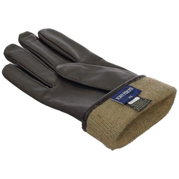 Перчатки мужские h6020/2-10 tony perotti коричневый Tony Perotti, Артикул: H6020/2-10 фото №1