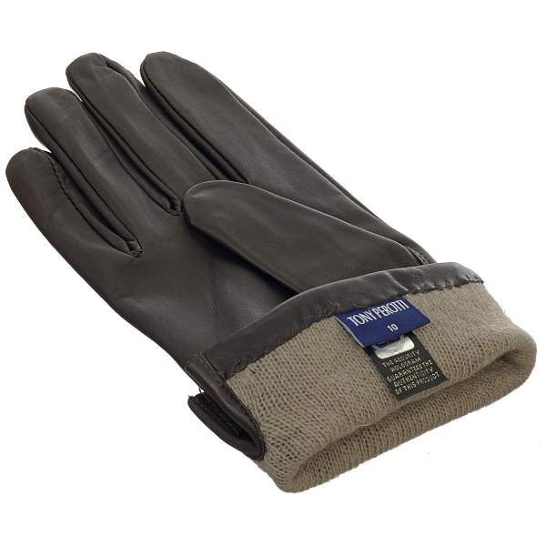 Перчатки мужские h6028/2-10 tony perotti коричневый Tony Perotti, Артикул: H6028/2-10 фото №1