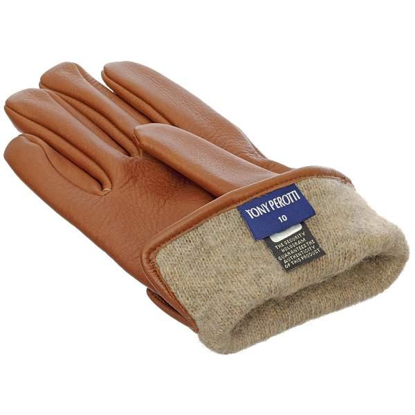 Перчатки мужские h6079/2-10 tony perotti коричневый Tony Perotti, Артикул: H6079/2-10 фото №1