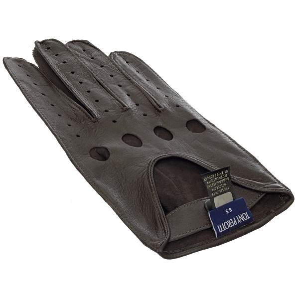 Перчатки мужские h6089/2-10 tony perotti коричневый Tony Perotti, Артикул: H6089/2-10 фото №1