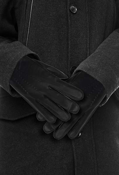 Перчатки мужские h6101/1-10 tony perotti чёрный Tony Perotti, Артикул: H6101/1-10 фото №1