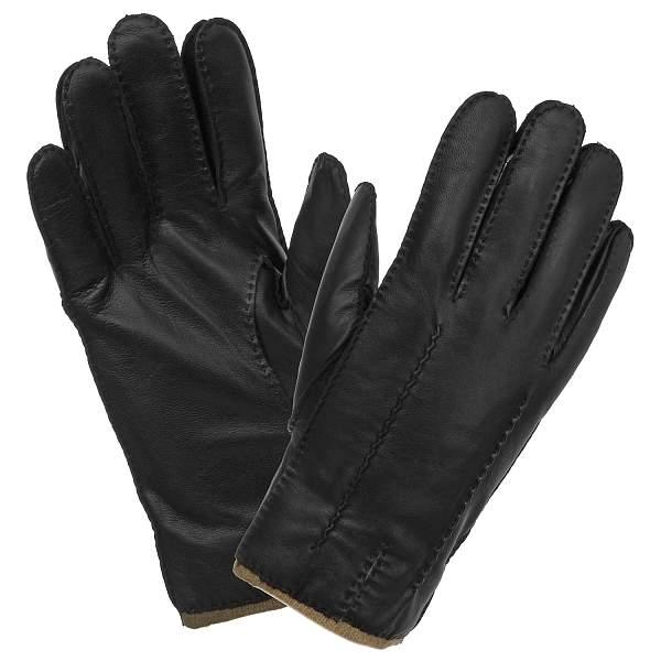 Перчатки мужские h6131/1-10 tony perotti чёрный Tony Perotti, Артикул: H6131/1-10 фото №1