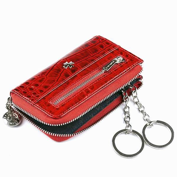 Ключница из натуральной кожи Vasheron, Артикул: 9278-N.Croco Red фото №1