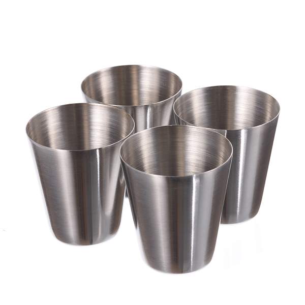 Набор S.Quire фляга серебристая 0,27 л, 4 стопки, воронка из стали, чехол из искусственная кожи FLS013 S.QUIRE, Артикул: FLS013 фото №1