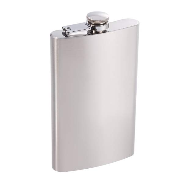 Набор S.Quire фляга 0,27 л, 2 стопки, воронка, сталь, серебристый FLS062 S.QUIRE, Артикул: FLS062 фото №1