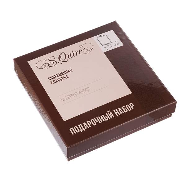 Набор S.Quire фляга 0,27 л, 2 стопки, воронка, сталь, серебристый FLS062 S.QUIRE, Артикул: FLS062 фото №1