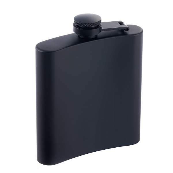 Фляга S.Quire 0,18 л, сталь, черная PDW01-6 S.QUIRE, Артикул: PDW01-6 фото №1