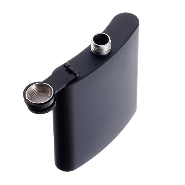 Фляга S.Quire 0,18 л, сталь, черная PDW01-6 S.QUIRE, Артикул: PDW01-6 фото №1