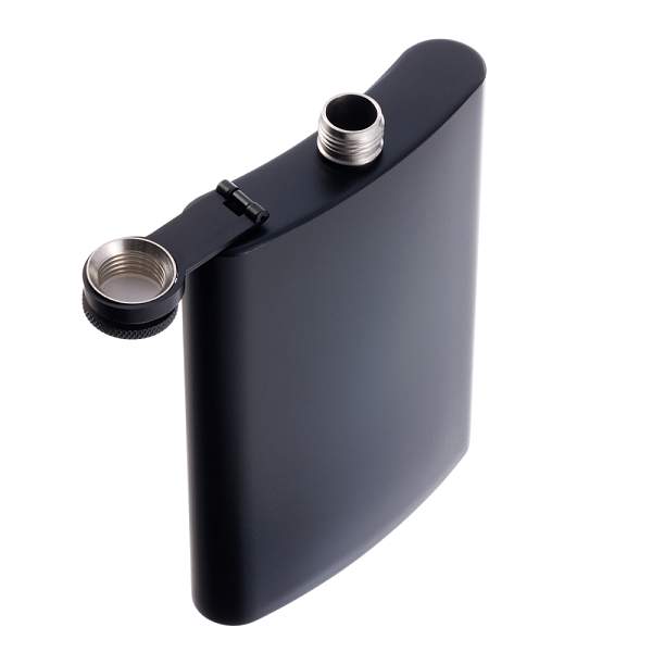 Фляга S.Quire 0,24 л, сталь, черная PDW01-8 S.QUIRE, Артикул: PDW01-8 фото №1