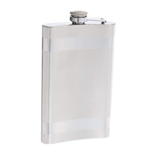 Фляга S.Quire 0,27 л, сталь, серебристая SP014-9 S.QUIRE, Артикул: SP014-9 фото №1