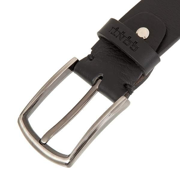 Ремень черный Conti Uomo 40116 Black Conti Uomo, Артикул: 40116 Black фото №1