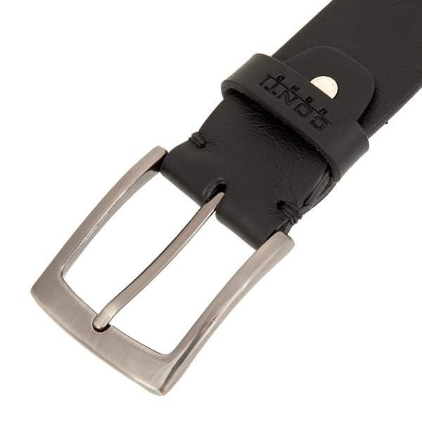 Ремень черный Conti Uomo 40167 Black Conti Uomo, Артикул: 40167 Black фото №1