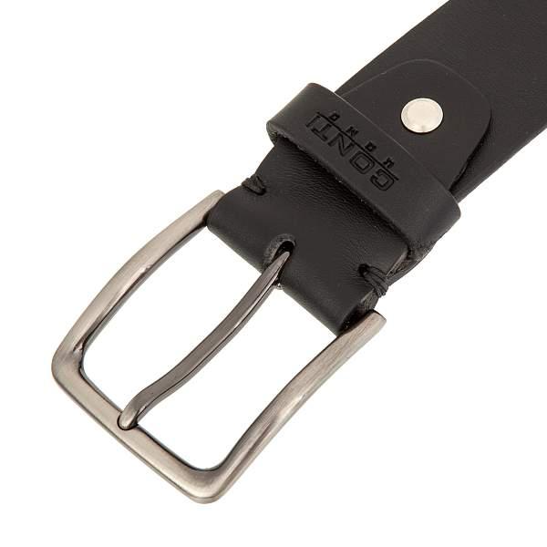 Ремень черный Conti Uomo 40131 Black Conti Uomo, Артикул: 40131 Black фото №1
