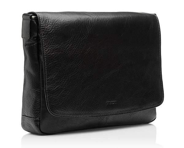 Сумка из натуральной кожи Chiarugi, Артикул: 3512 nero фото №1