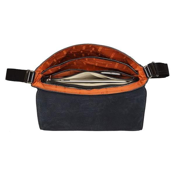 Сумка из натуральной кожи Chiarugi, Артикул: 3512 nero фото №1