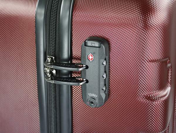 Чемодан BUGATTI Galatea, красный, поликарбонат / АБС-пластик, 36,5х24,5х56 см, 37,54 л 49709416 BUGATTI, Артикул: 49709416 фото №1