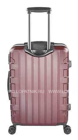 чемодан bugatti galatea, красный, поликарбонат / абс-пластик, 46х27,5х67 см, 64,43 л 49709516 BUGATTI