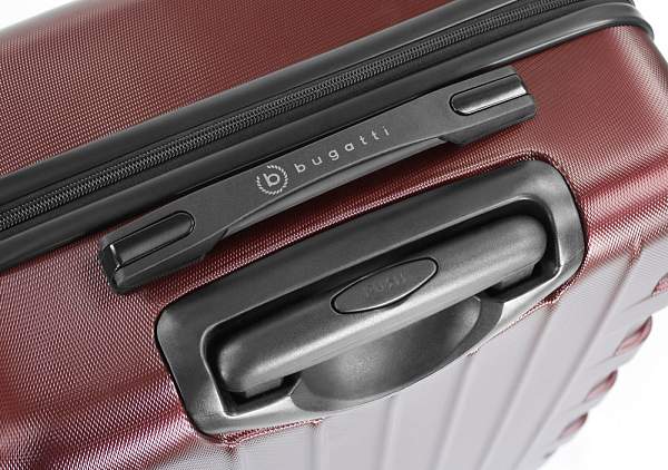 Чемодан BUGATTI Galatea, красный, поликарбонат / АБС-пластик, 46х27,5х67 см, 64,43 л 49709516 BUGATTI, Артикул: 49709516 фото №1