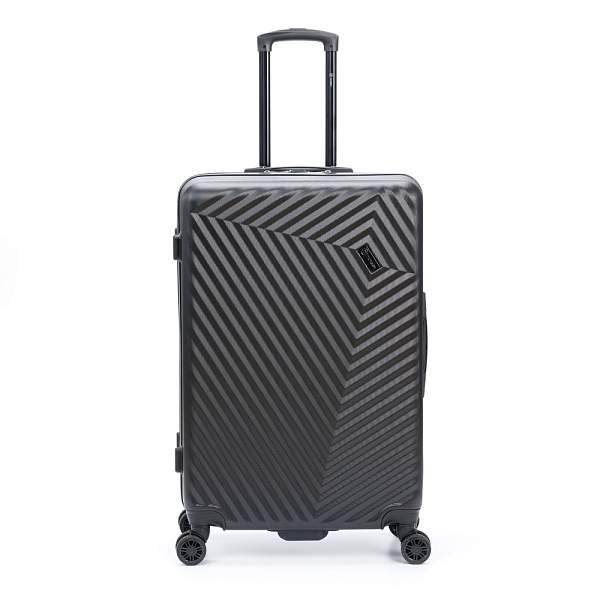 Чемодан TORBER Lama, чёрный, ABS-пластик, 49 х 29,5 х 77 см, 92 л T1919L-Black Torber, Артикул: T1919L-Black фото №1