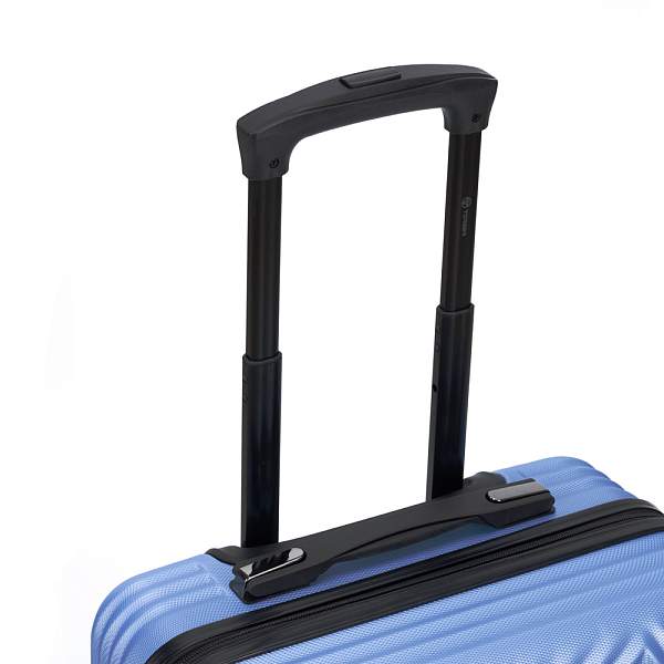 Чемодан TORBER Lama, синий, ABS-пластик, 38 х 21 х 55 см, 37 л T1919S-Blue Torber, Артикул: T1919S-Blue фото №1