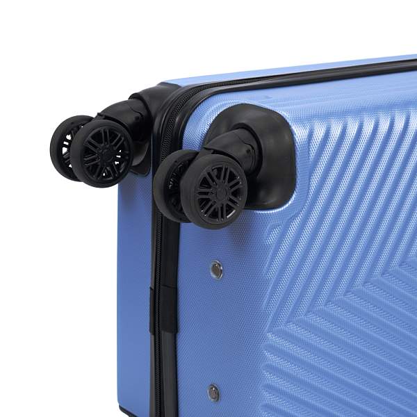 Чемодан TORBER Lama, синий, ABS-пластик, 38 х 21 х 55 см, 37 л T1919S-Blue Torber, Артикул: T1919S-Blue фото №1