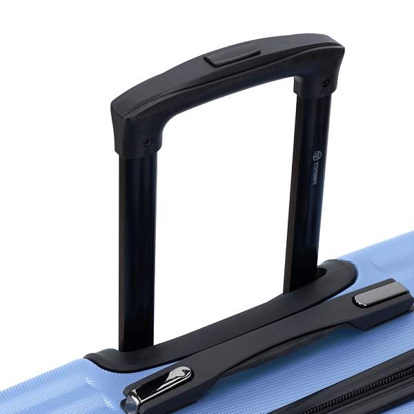 Чемодан TORBER Lama, синий, ABS-пластик, 49 х 29,5 х 77 см, 92 л T1919L-Blue Torber, Артикул: T1919L-Blue фото №1