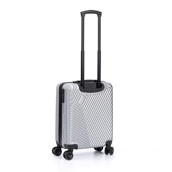 Чемодан TORBER Lama, серебристый, ABS-пластик, 38 х 21 х 55 см, 37 л T1919S-Silver Torber, Артикул: T1919S-Silver фото №1