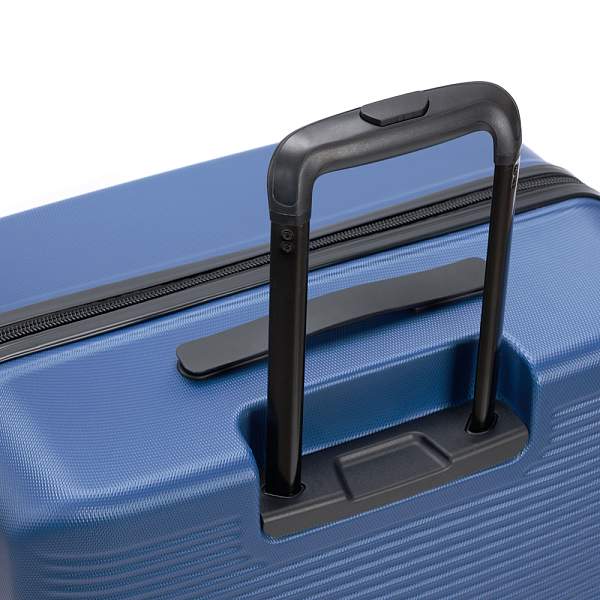 Чемодан TORBER Caspian, тёмно-синий, ABS-пластик, 43 х 26 х 68 см, 64 л T2055M-Navi Torber, Артикул: T2055M-Navi фото №1
