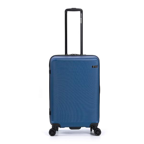 Чемодан TORBER Caspian, тёмно-синий, ABS-пластик, 43 х 26 х 68 см, 64 л T2055M-Navi Torber, Артикул: T2055M-Navi фото №1