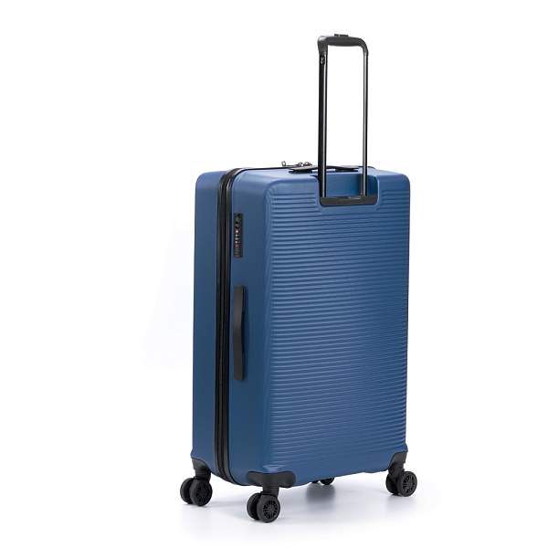 Чемодан TORBER Caspian, тёмно-синий, ABS-пластик, 49 х 29 х 78 см, 96 л T2055L-Navi Torber, Артикул: T2055L-Navi фото №1