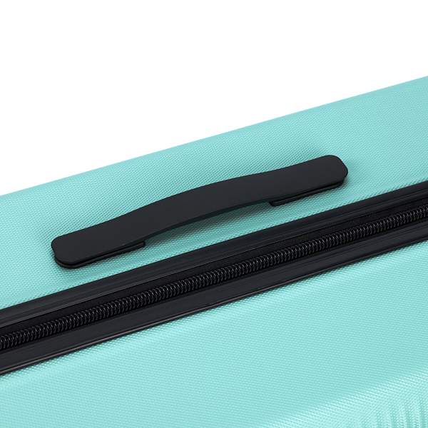 Чемодан TORBER Caspian, светло-зелёный, ABS-пластик, 43 х 26 х 68 см, 64 л T2055M-Green Torber, Артикул: T2055M-Green фото №1