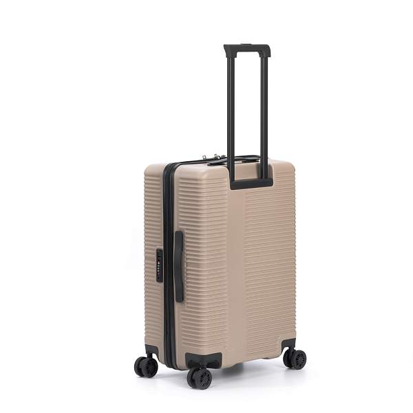 Чемодан TORBER Elton, песочный, ABS-пластик, 41 х 28 х 68 см, 64 л T2056M-Sand Torber, Артикул: T2056M-Sand фото №1
