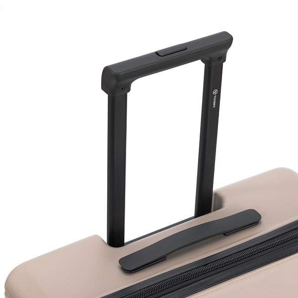 Чемодан TORBER Elton, песочный, ABS-пластик, 41 х 28 х 68 см, 64 л T2056M-Sand Torber, Артикул: T2056M-Sand фото №1