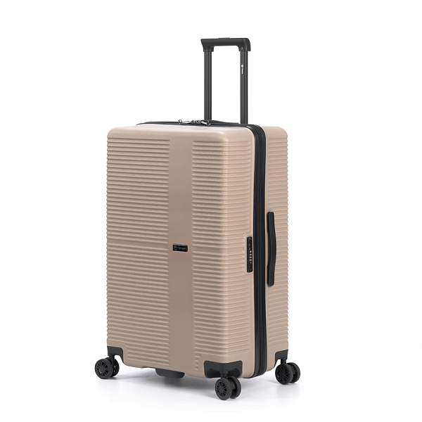 Чемодан TORBER Elton, песочный, ABS-пластик, 47 х 32 х 78 см, 96 л T2056L-Sand Torber, Артикул: T2056L-Sand фото №1