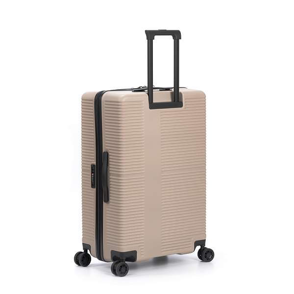 Чемодан TORBER Elton, песочный, ABS-пластик, 47 х 32 х 78 см, 96 л T2056L-Sand Torber, Артикул: T2056L-Sand фото №1