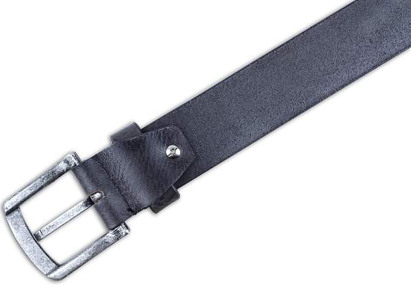 Ремень KLONDIKE Creek, односторонний, натуральная воловья кожа, цвет серый, 130 х 4 см KD1200-05-130 KLONDIKE 1896, Артикул: KD1200-05-130 фото №1