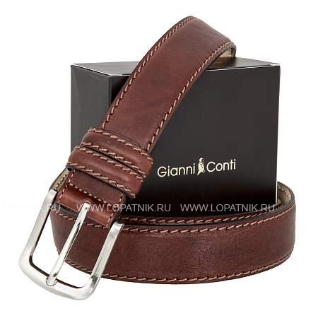 ремень коричневый gianni conti 915253-35 dark brown Gianni Conti