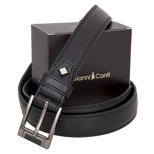 Ремень черный Gianni Conti 9405104-35 black Gianni Conti, Артикул: 9405104-35 black фото №1