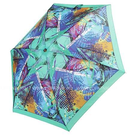 ufz0005-11 зонт женский, механический, 5 сложений, эпонж Fabretti
