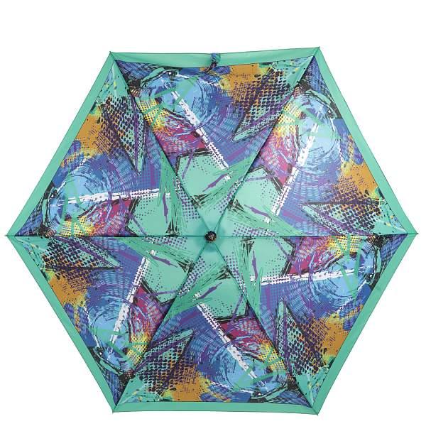 UFZ0005-11 Зонт женский, механический, 5 сложений, эпонж Fabretti, Артикул: UFZ0005-11 фото №1