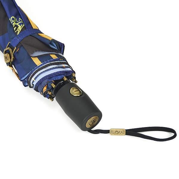 Зонт женский синий Flioraj 16100 FJ Flioraj, Артикул: 16100 FJ фото №1