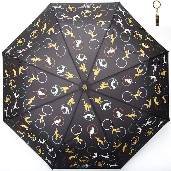 Зонт женский черный Flioraj 21044 FJ Flioraj, Артикул: 21044 FJ фото №1