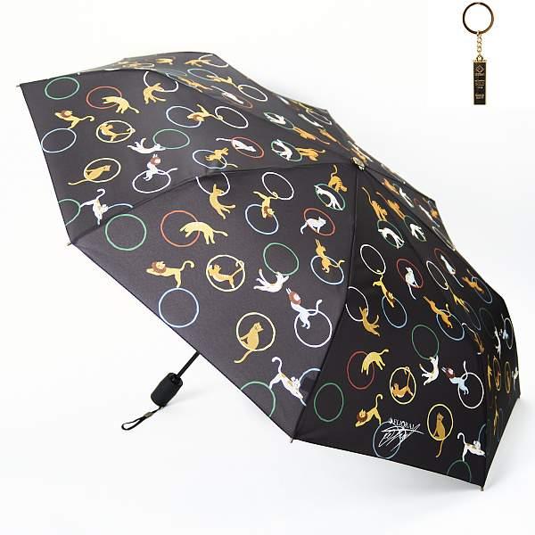 Зонт женский черный Flioraj 21044 FJ Flioraj, Артикул: 21044 FJ фото №1