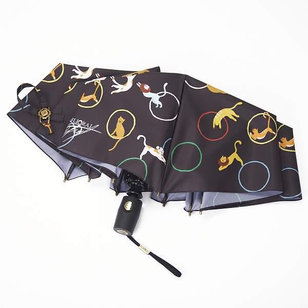 Зонт женский черный Flioraj 21044 FJ Flioraj, Артикул: 21044 FJ фото №1