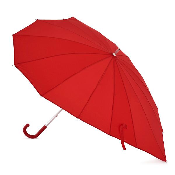 L909-024 Red (Сердце) Зонт женский трость Fulton Fulton, Артикул: L909-024 Red фото №1