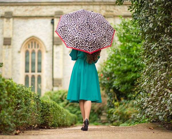 L354-4249 LusterousLeopard (Леопард) Зонт женский механика Fulton Fulton, Артикул: L354-4249 LusterousLeopard фото №1