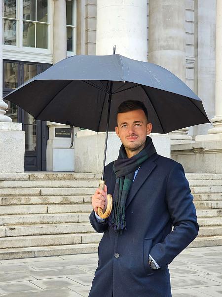 G807-01 Black (Черный) Зонт мужской трость Fulton Fulton, Артикул: G807-01 Black фото №1