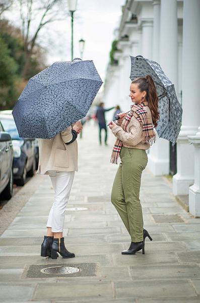 L852-4282 LeopardPrint (Леопард) Зонт женский Fulton Fulton, Артикул: L852-4282 LeopardPrint фото №1