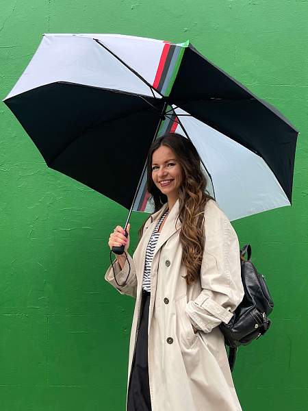 G842-4344 JumboStripe (Полоска) Зонт мужской автомат Fulton Fulton, Артикул: G842-4344 JumboStripe фото №1