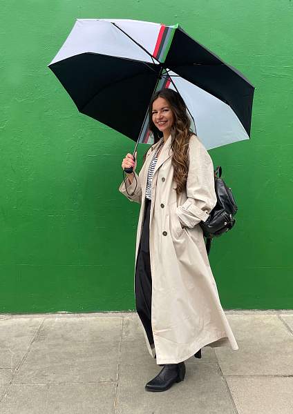 G842-4344 JumboStripe (Полоска) Зонт мужской автомат Fulton Fulton, Артикул: G842-4344 JumboStripe фото №1